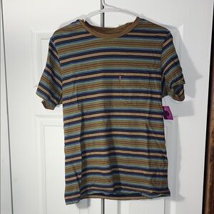 Striped Casual Shirt Size Small from Levi’s - Blue, Green, Brown